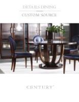 Details Custom Dining Brochure