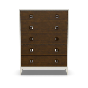 Details Five Drawer Low Chest