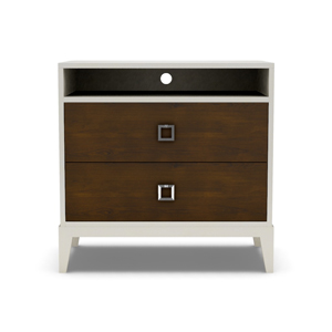 Details Two Drawer Nightstand