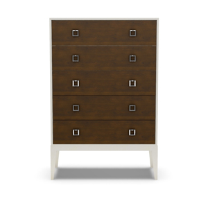 Details Five Drawer Tall Chest