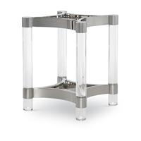 Details Acrylic & Metal Dining Table Base For Glass Top