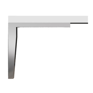 Metal Leg - Polished Nickel