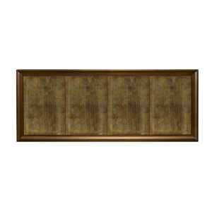 Aged Gold Block Glass
