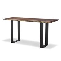 72" Guan Slab Console-Oiled Bronze Strap Base