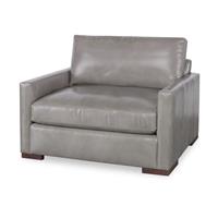Great Room Leather Configurable Chair N Half