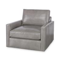 Great Room Leather Configurable Swivel Chair