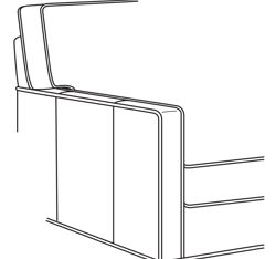Narrow Track Arm