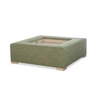 Rockford 48" Square Ottoman with Tray