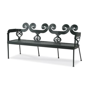 Augustine Metal Garden Bench