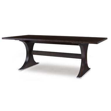 Aria Rectangular Dining Table - Brownstone