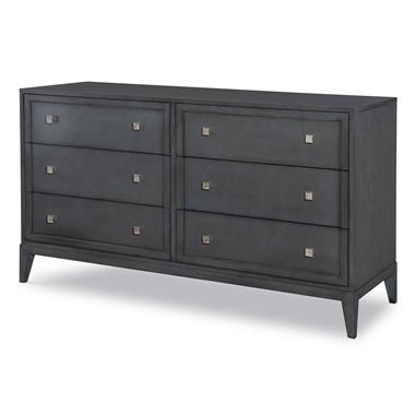 Details I Six Drawer Low Dresser