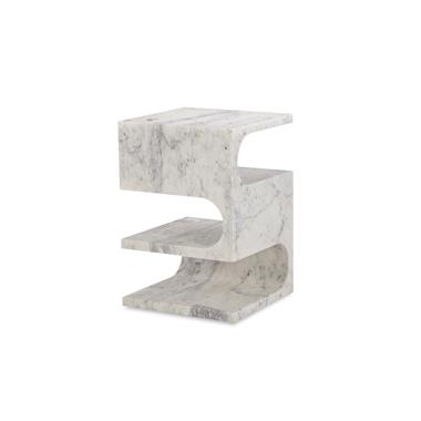 Ascoli Accent Table - Banswara Marble